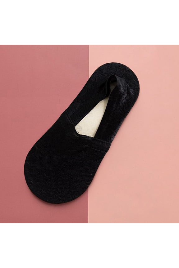 No Show Socks Womens,Lace Socks,Womens Socks,Footies Socks for Women,Flat Socks,Boat Socks Deep Mouth Boat Socks Lace Thin Socks Sports Boat Socks Black One Size