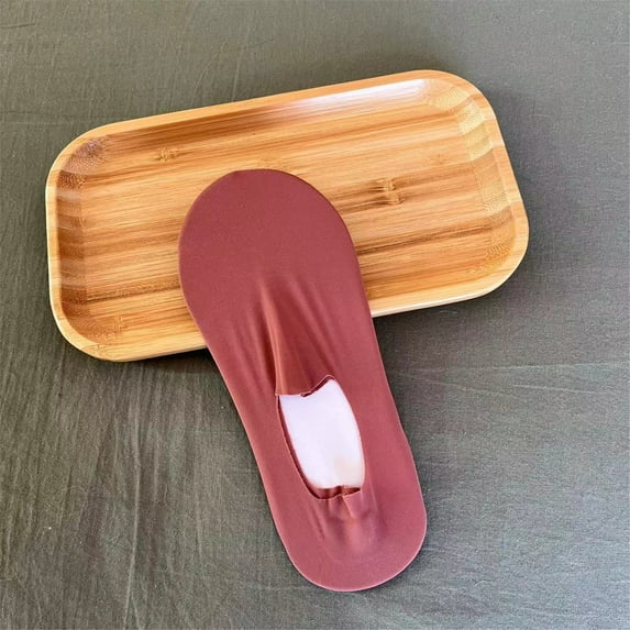 MSJUHEG No Show Socks Womens,Lace Socks,Womens Socks,Footies Socks for Women,Flat Socks,Solid Ice Silk Socks Breathable Socks Non Slip Socks Low Socks Red One Size