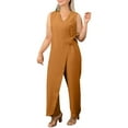 thumbnail image 1 of MSJUHEG Sleeveless Round Neck Tank Tops Summer Sets Women 2 Piece Outfits Lounge Sets for Women Summer Work Outfits for Women 2 Piece Matching Summer Sets for Women Matching Sets for Women Brown 2XL, 1 of 4