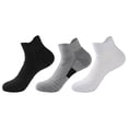thumbnail image 1 of MSJUHEG Socks for Men No Show Socks Workout Socks Womens Cushioned Ankle Socks Athletic Socks Running Socks Womens Mens Dress Socks Basketball Socks Compression Socks for Women Multicolor One Size, 1 of 3
