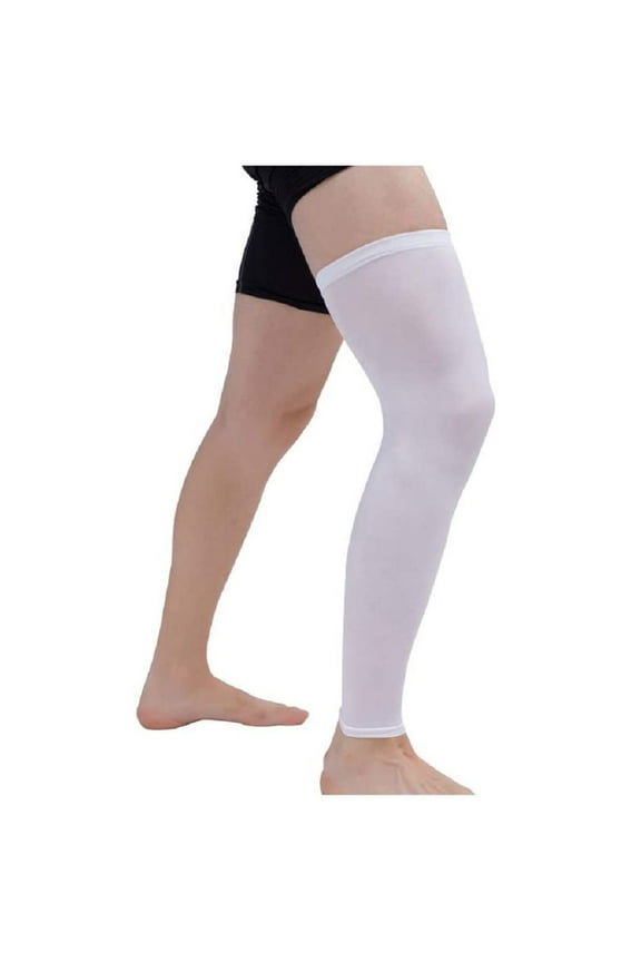 Socks,Running Socks,Fuzzy Socks,Womens Ankle Socks,Crew Socks,Support Long Sleeve Calf Tibia Leg Compression and Sleeve and Men's Socks White M