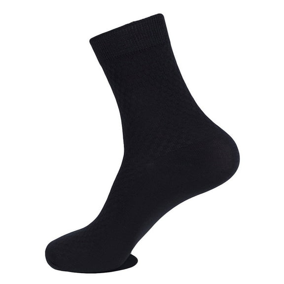 MSJUHEG Socks for Women,Running Socks,Fuzzy Socks,Womens Ankle Socks,Crew Socks for Women,Comfortable Men Fiber Socks Casual Business Socks Black One Size
