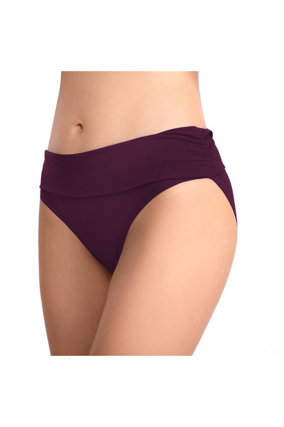 String Tie Side Bikini Bottoms,Bathing Suit Bottoms,Ruched Bikini Bottoms,Swimsuit Bottoms,Full Coverage Bikini Bottom,Ruched Scrunch Swim Bottom,Swimsuit Bottoms for Women Purple S