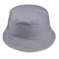 thumbnail image 1 of MSJUHEG Sun Hats for Women Bucket Hats for Woman Trucker Hat Cap Outdoors Wild Fisherman Unisex Sun Men Hat Baseball Caps Hats for Women Fascinators Hats for Women Cotton 1PC Hat Dark Gray One Size, 1 of 3