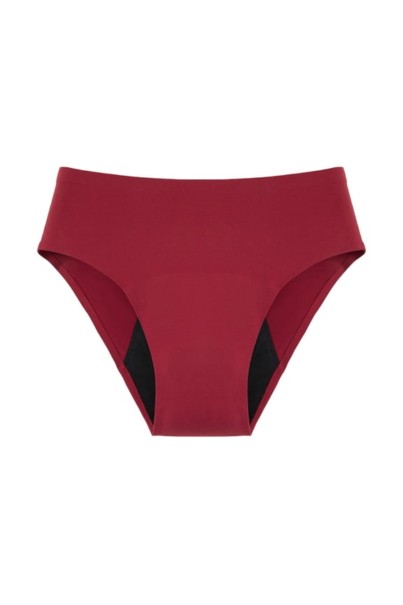 Swim Shorts Women,High Waisted Swim Shorts,Womens Boy Shorts Swim Bottoms,Swimming Leak 4 Layer Menstrual Bikini,Womens Boy Shorts Swim Bottoms,Womens Boy Shorts Swim Bottoms Red S