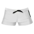 thumbnail image 1 of MSJUHEG Swim Trunks Men Swimsuit Mens Swim Trunks Mens Bathing Suit Boxers for Men Nylon White S, 1 of 3