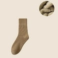 thumbnail image 1 of MSJUHEG Thermal Socks,Wool Ankle Socks Men,Sleep Socks for Men,Thin Wool Socks Men,Wool Socks,Mid Length Socks Women Hiking Warm Winter Thick Warm Boots Beige A, 1 of 3