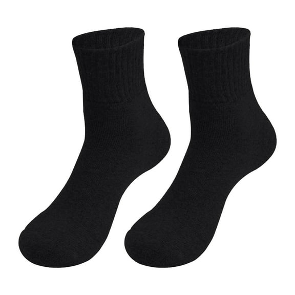 MSJUHEG Thermal Socks,Wool Ankle Socks Men,Sleep Socks for Men,Thin Wool Socks Men,Wool Socks,Thick Wool Socks Solid Color Casual Medium Tube Thermal Socks A One size