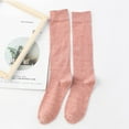 thumbnail image 1 of MSJUHEG Thigh High Socks,Programmer Socks,Thigh High Compression Socks Women,Leg Warmers,Knee High Socks,Womens Long Socks Pure Color Socks Heap Socks Pink One Size, 1 of 4