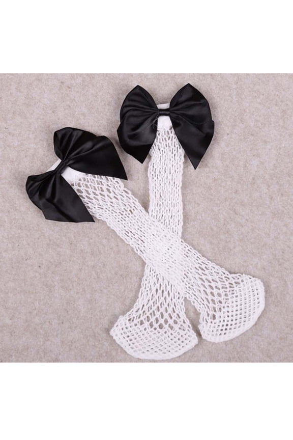 Thigh High Stockings,Long Socks,Slouchy Socks,Boot Socks for Women,Scrunch Socks Women,Women Ruffle Ankle High Socks Mesh Lace Net Short Socks Black One Size