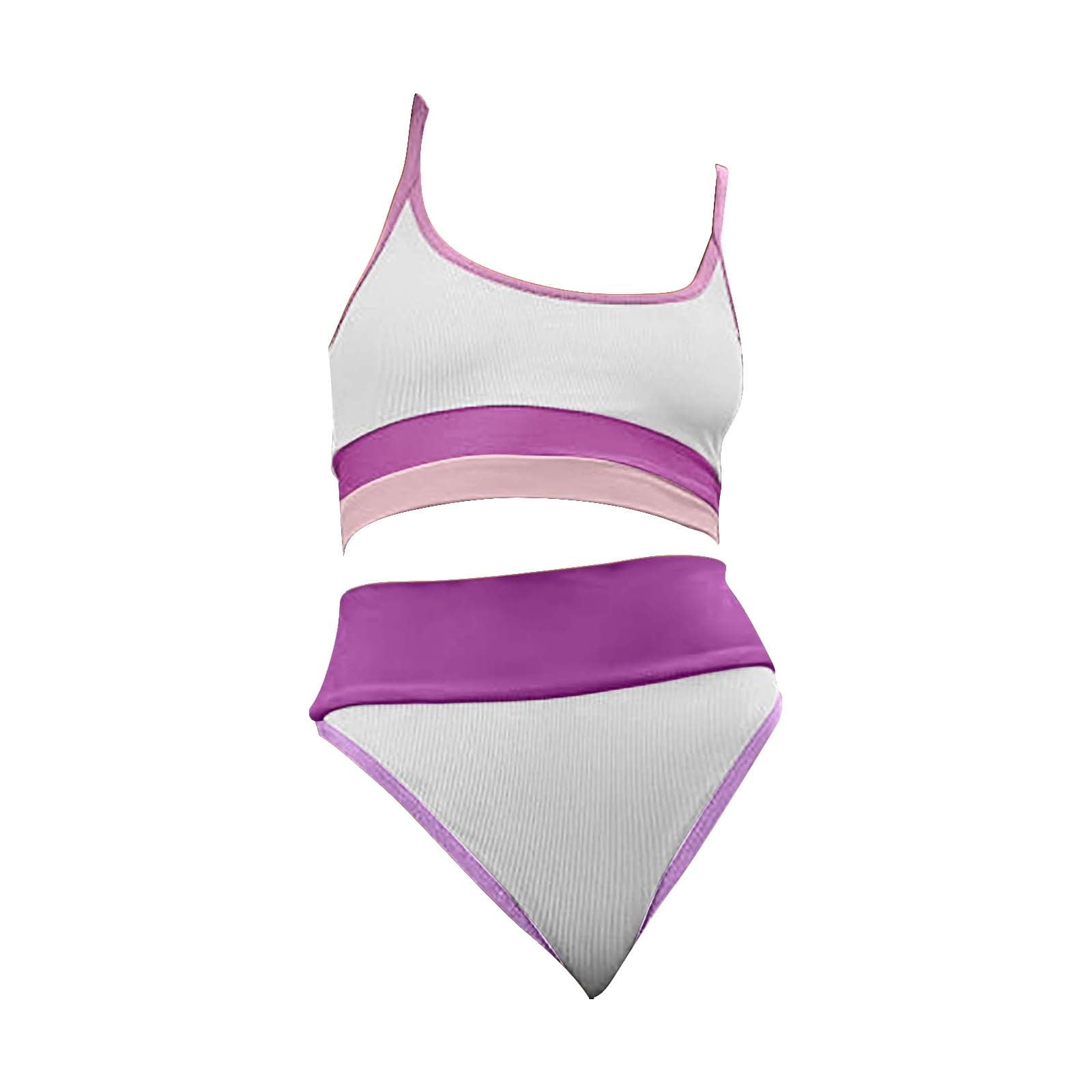 Beige Strappy Tie Pucker Back Bikini Two Piece Swimsuit main image 1