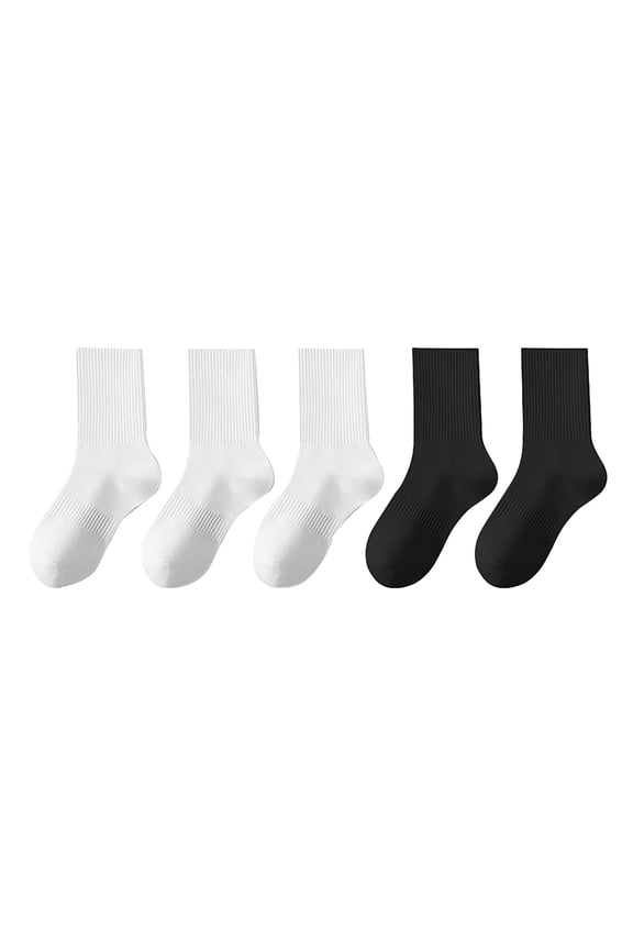 Trouser Socks Women's Trouser Socks Trouser Socks Dress Socks Women Womens Dress Socks Thin Crew Socks Women Pointelle Socks Women's Dress Socks Trouser Socks Women Black 2 One Size