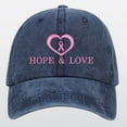 thumbnail image 1 of MSJUHEG Trucker Hat,Golf Hat,Hats for Men,Running Hat,Baseball Cap,Breast Cancer Hats for Embroidered Adjustable Breast Cancer Awareness Hat Breast Cancer Navy One Size, 1 of 4