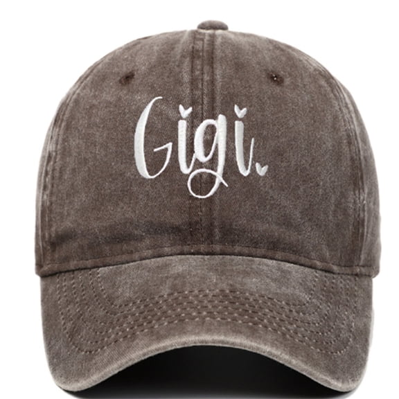 MSJUHEG Trucker Hat,Golf Hat,Hats for Men,Running Hat,Baseball Cap,Letters Print Embroidered Polyester Baseball Hats for Women Coffee A