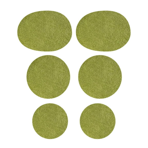 MSJUHEG Wall Paper Peel And Stick Wallpaper Heel Hole Repair Sticker 3 Pairs Self Adhesive Shoe Hole Patch Sticker Shoe Hole Repair Patch Sticker Wall Decor F