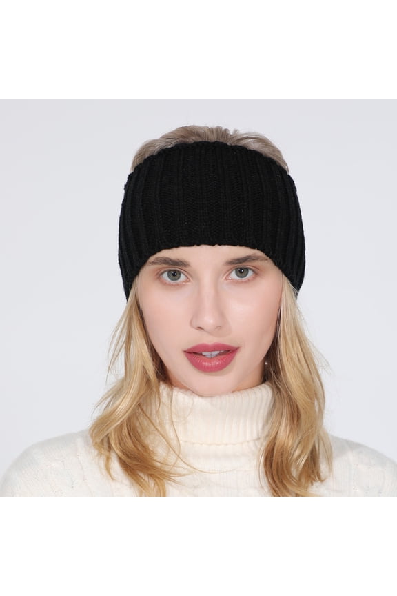 Warm Headbands Winter,Crochet Headbands,Fleece Headbands,Ear Warmer Headband,Knit Headband,Hot Surgical Supplier Disposable Surgicla Head Cap Black 1 One Size