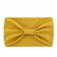 thumbnail image 1 of MSJUHEG Wide Headbands for Women Workout Headbands for Women Gym Headbands for Women Elastic Headband Thick Headband Knot Head Bands Cloth Headbands Stylish Wrap Headbands Yellow One Size, 1 of 1
