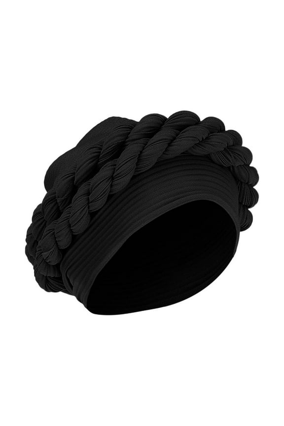 Wig Cap Hats for Women Baseball Cap Women Muslim Turban Hat Cancer Chemo Cap Hair Bonnet Head Scarf Wrap Cover Hats for Men Fascinators Hats for Women Polyester 1PC Hat Black One Size