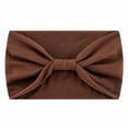 thumbnail image 1 of MSJUHEG Women's Sport Headbands Wide Hair Bands Thick Headbands Bandas Para El Cabello Cloth Headbands Wide Crossover Turban Hair Bands Wide Hair Band Brown One Size, 1 of 1