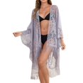 thumbnail image 1 of MSJUHEG Women's Swimwear Cover Ups Beach Cover Ups Vacation Outfits for Women Plus Size Cover up Womens Cover up Cover up Dress Wrap Skirt Womens Cover Ups for Swimwear Mesh Skir Gray One Size, 1 of 8