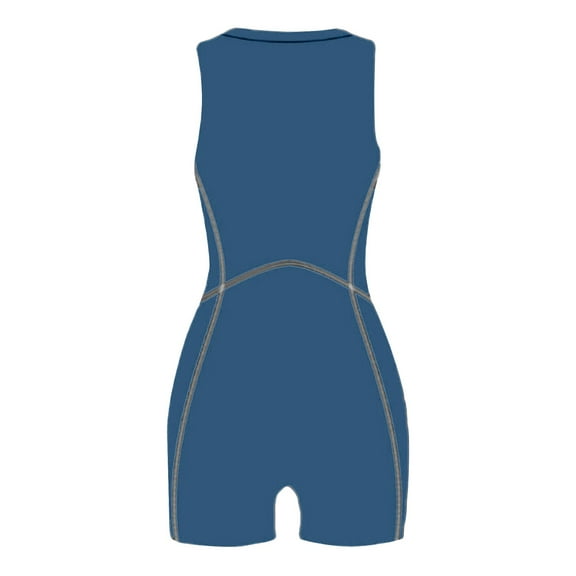 MSJUHEG Women's Wetsuit,Wetsuit Women,Womens Rash Guard Long Sleeve,Wet Suit for Cold Water,Surf Swimsuits for Women,Wetsuit for Diving,Long Sleeve Swimsuits for Women Blue 1 L