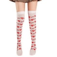 thumbnail image 1 of MSJUHEG Womens Socks Knee High Boot Socks Knee Socks Crew Socks Nylon Stockings Women's Dress Socks Thigh Highs Colored Socks Net Socks Women Silk Stockings High Stockings A One Size, 1 of 3