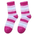 thumbnail image 1 of MSJUHEG Wool Socks for Women,Fuzzy Socks,Bearpaw Socks,Cloud Socks Women,Thermal Socks,Warm Soft Winter Comfort Thickened Warm Sleeping Socks for Women Pink 3 One Size, 1 of 2