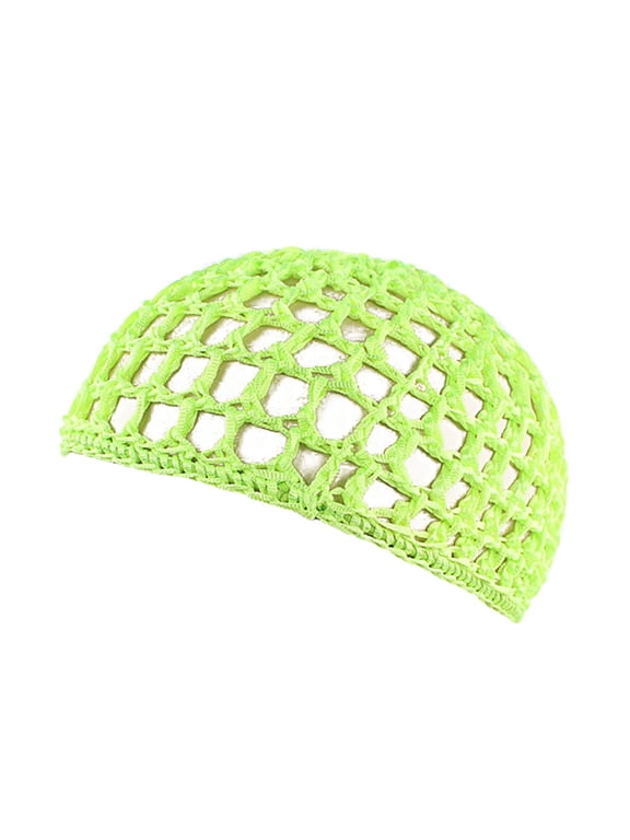 hair net Hair Nets for Sleeping Lightweight Breathable Hair Nets for Women Women's Handmade Hairnet Dominican Hair Net Hairstyle Cap Hat with Hair Net for Hair G One Size