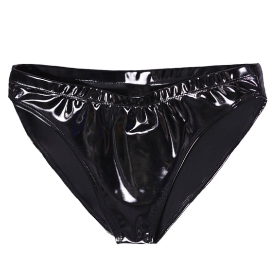 MSJUHEG panties Womens panties Women panties Bright Small Wrapped Hip Bright Mirror Paint High Waist Appeal panties Underwear Plus Size panties Black 2Xl