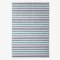 thumbnail image 1 of Mainstays Kids Tufted Blue and Green Stripe Area Rug, 4' x 6', 1 of 6