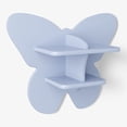 thumbnail image 1 of Mainstays Kids Butterfly Shaped Decorative Wall Shelf, Light Purple, 1 of 6