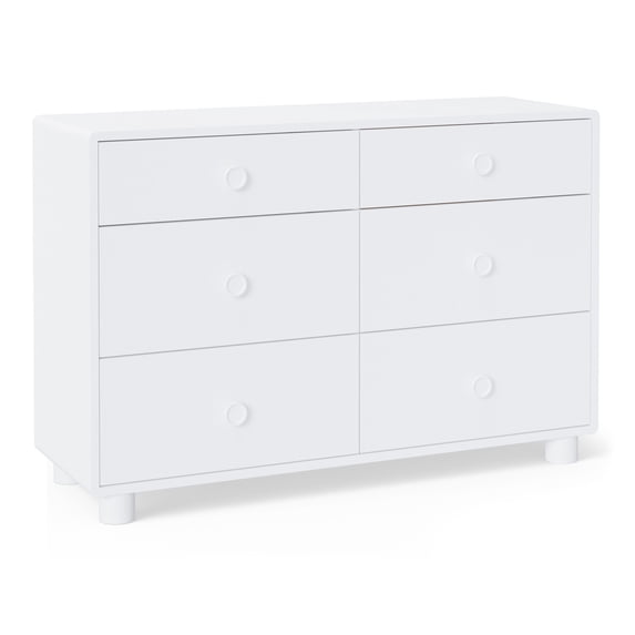 Mainstays Kids 6 Drawer Dresser, White