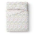 thumbnail image 1 of Mainstays Kids 100% Cotton Percale Bed Sheet Set, Queen, Butterflies, 4 Pieces, 1 of 8