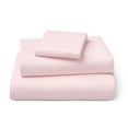thumbnail image 1 of Mainstays Kids 100% Cotton Percale Bed Sheet Set, Twin, Light Pink, 3 Pieces, 1 of 8
