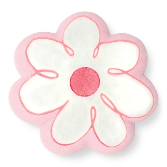 Mainstays Kids Flower Throw Pillow, 18" x 18"