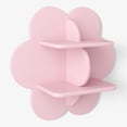 thumbnail image 1 of Mainstays Kids Daisy Shaped Decorative Wall Shelf, Pink, 1 of 6