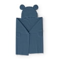 thumbnail image 1 of Mainstays Kids Cozy Plush Hooded Throw, Blue Bear, 50" x 40", 1 of 6