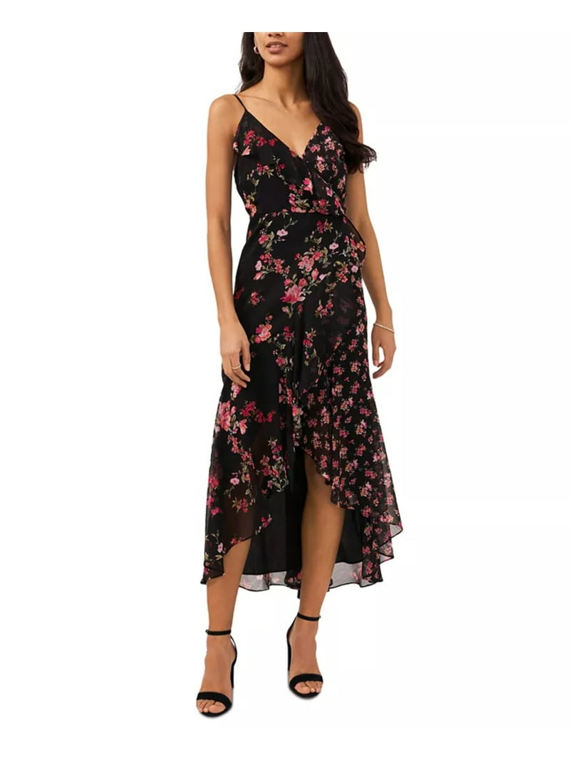 maxi dresses plus sizes Plus Size Carlette Bodycon Maxi Dress -Black 2X / Black at Curvy Sense
