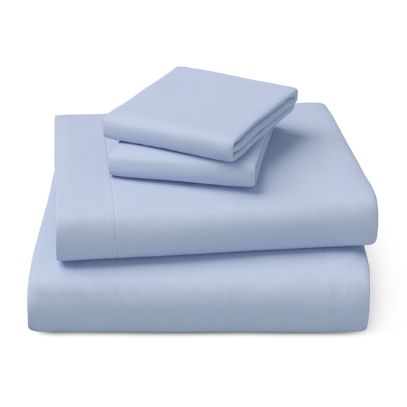 Mainstays Kids Microfiber Bed Sheet Set, Full, Light Purple, 4 Pieces