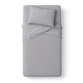 thumbnail image 1 of Mainstays Kids Microfiber Bed Sheet Set, Twin, Gray, 3 Pieces, 1 of 10