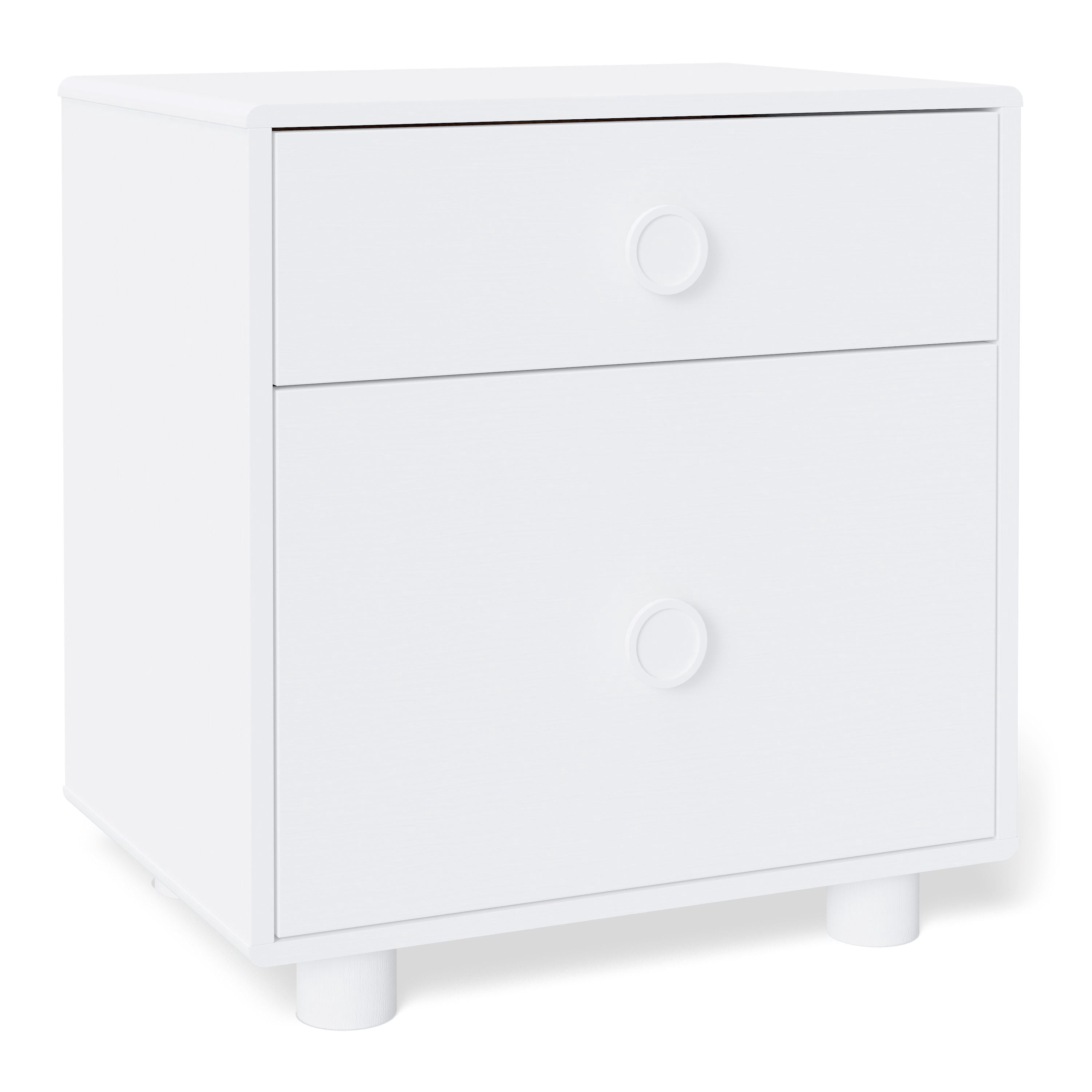 Mainstays Kids Two Drawer Nightstand, White