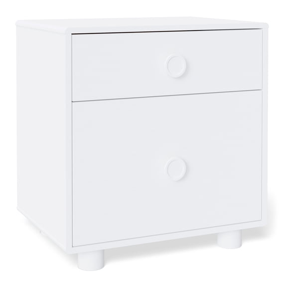Mainstays Kids Two Drawer Nightstand, White