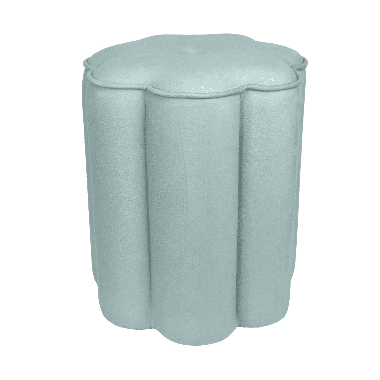 Mainstays Kids Flower Petal Ottoman, Blue