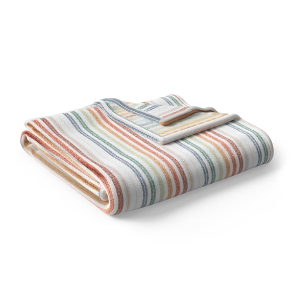 Mainstays Kids Cozy Plush Throw, Vintage Stripe, 50" x 60"