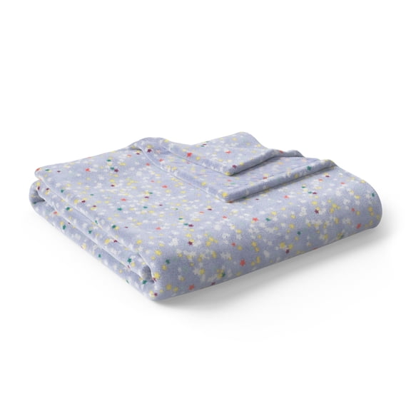 Mainstays Kids Cozy Plush Throw, Stars, 50" x 60"