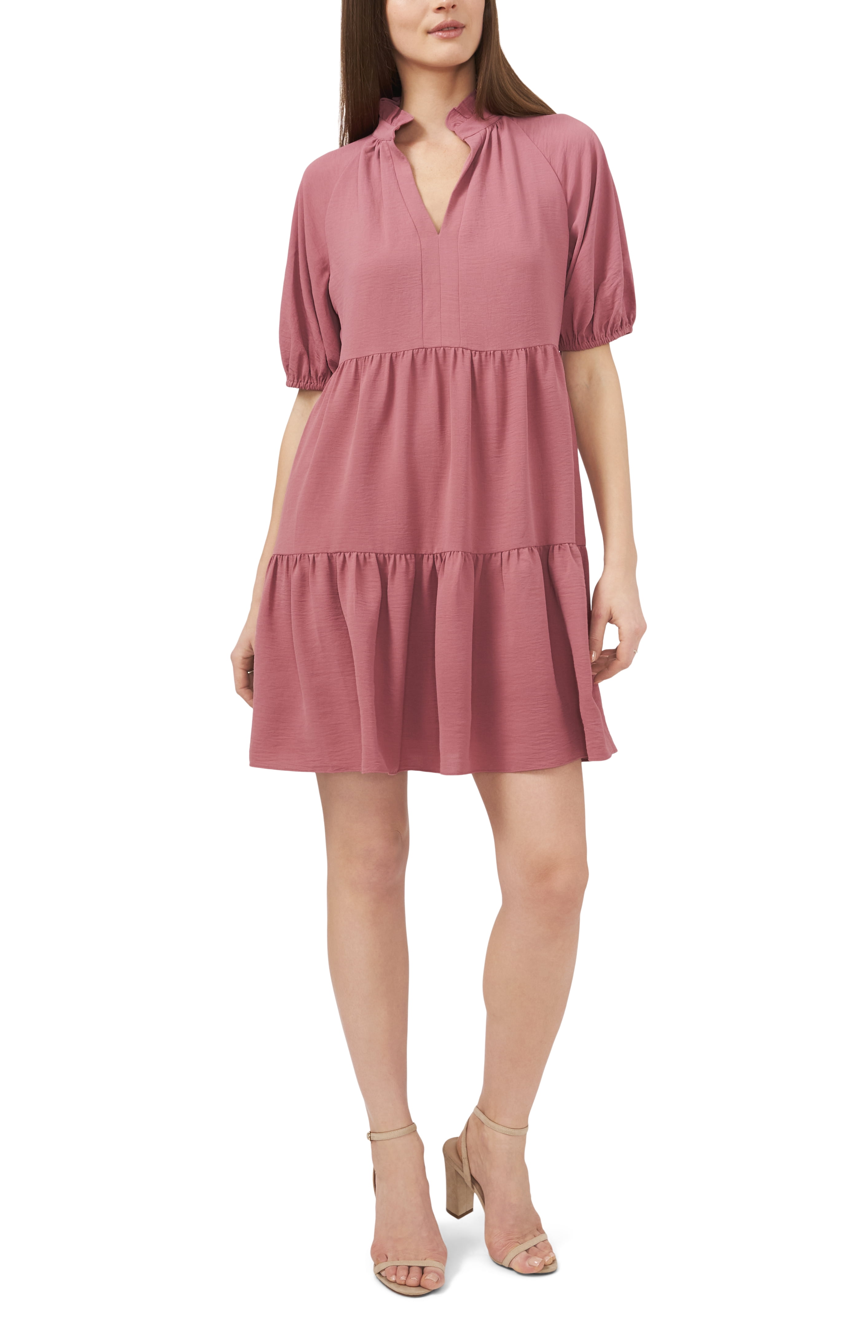 Terry Halter Baby Doll Dress