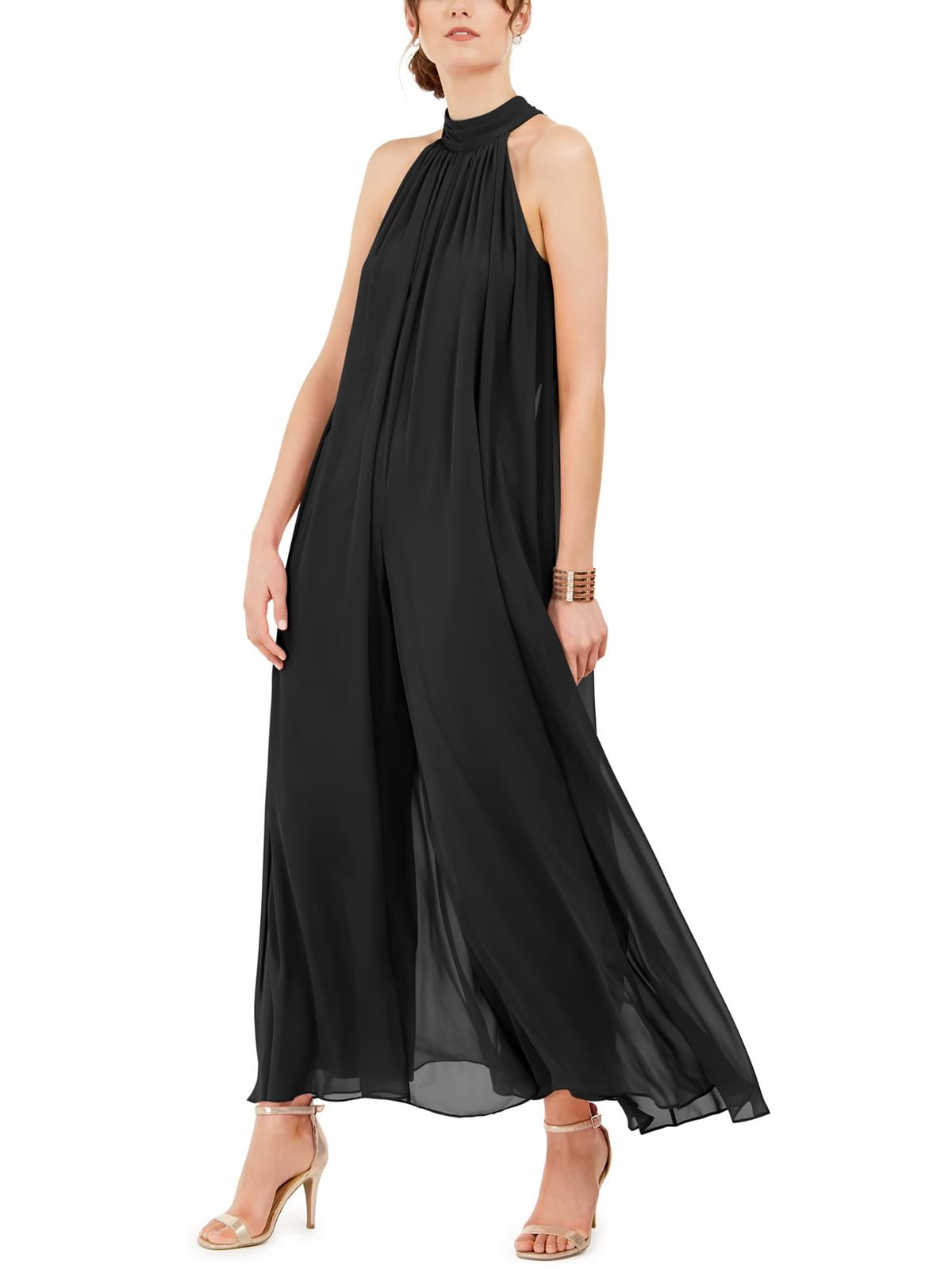 MSK Womens Chiffon Halter Jumpsuit - Walmart.com MSK Womens Chiffon Halter Jumpsuit - Walmart.com