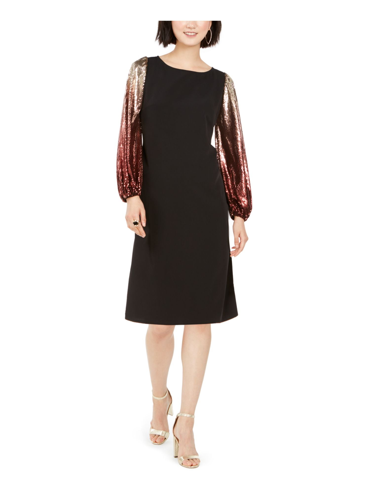 Msk black and gold dress 2025