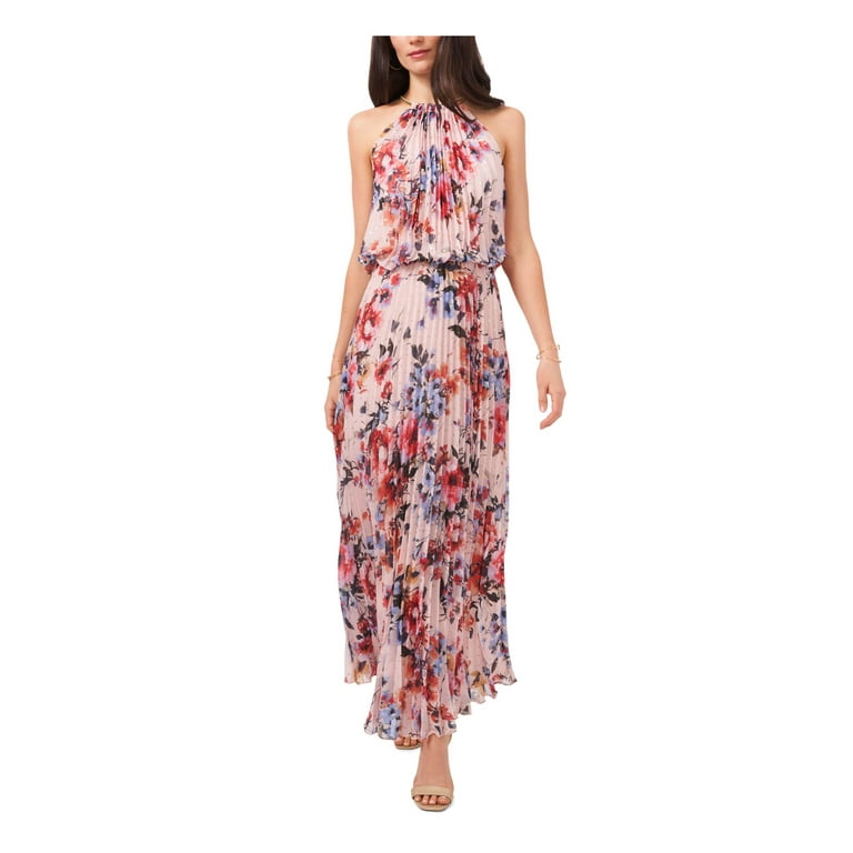 Msk top floral dress
