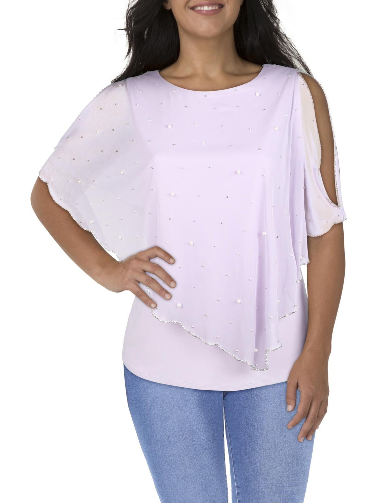 Sheer overlay top 2025